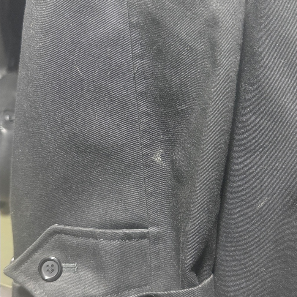 Burberry Black Trench Coat - Picture 15 of 16
